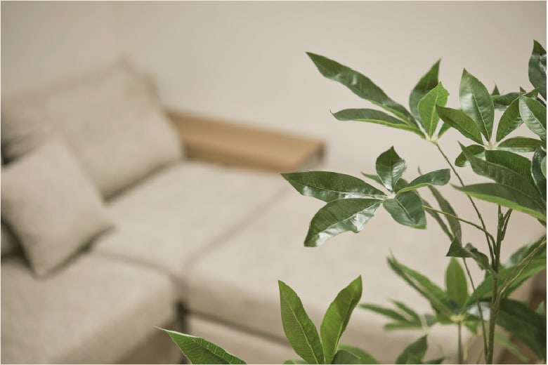 くつろぎのソファ